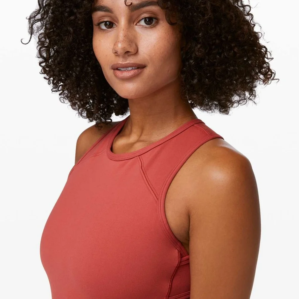 Lululemon Picnic Play Dress Brick Rose - Picture 3 of 9